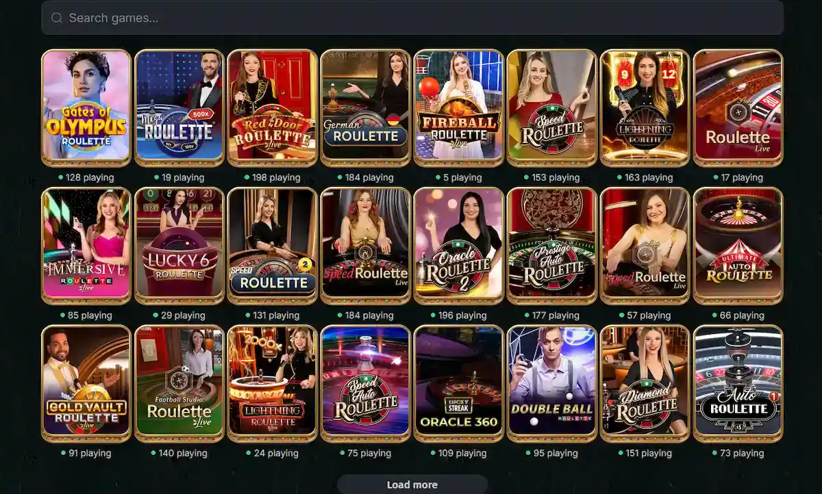 Live Roulette bei Wincleo Casino mit Lightning Roulette und weiteren Tischen von Evolution Gaming